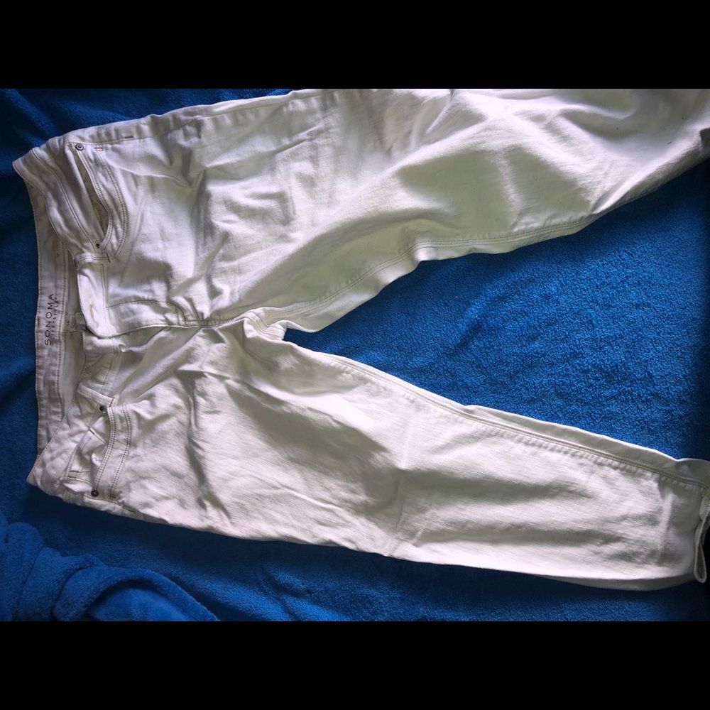 Sonoma White Jeans